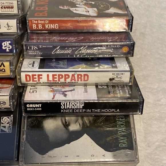 70s 80s 90s Cassette Tapes 16 Pop Rock R&B Soul Rhythm Blules Jazz Folk Pop - Picture 5 of 5